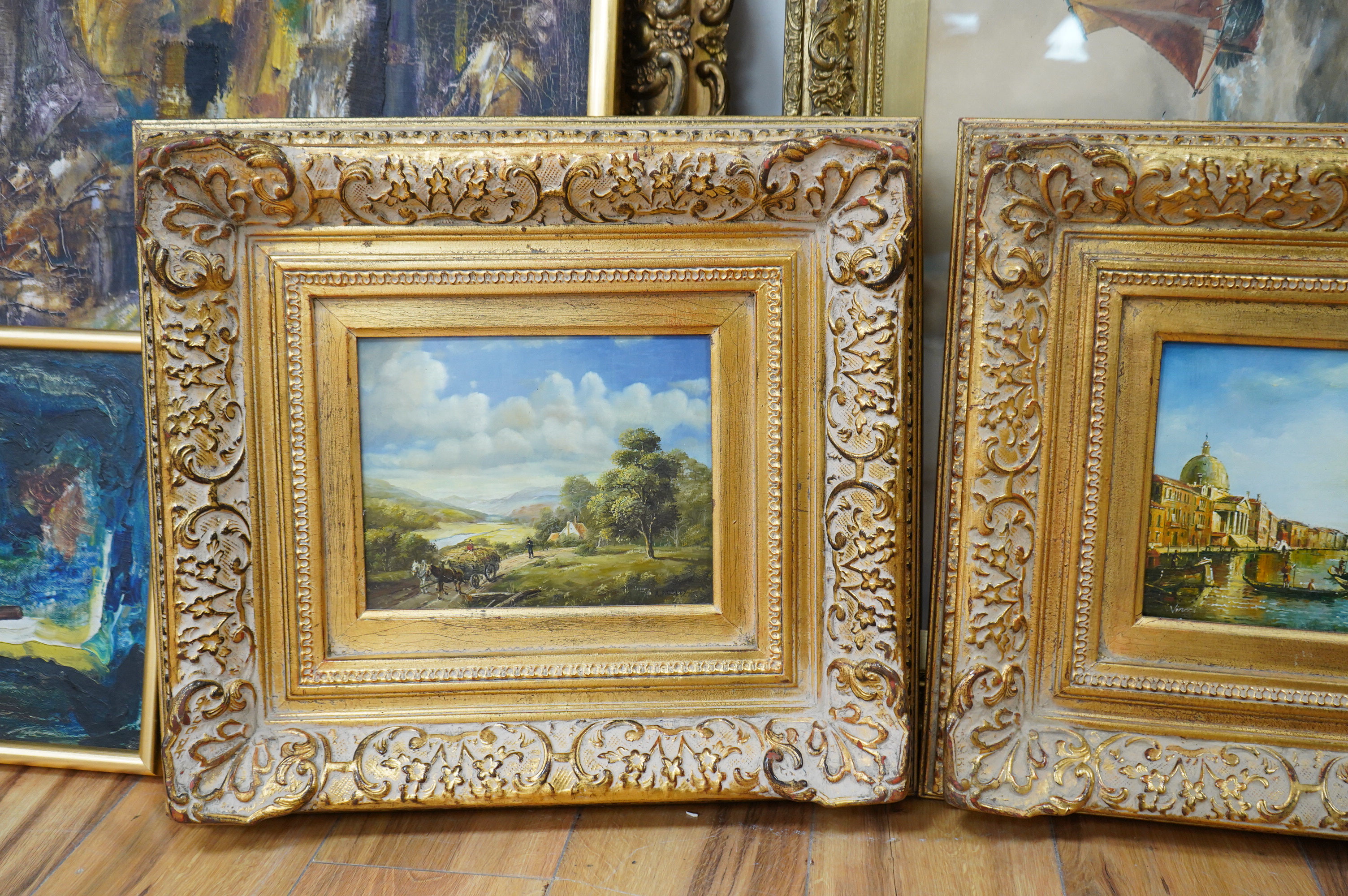 Charles J. Burt (1823-1902), 'The Lookout, Barmouth', signed and dated 1891, oil on canvas, 59 x 97cm, ornate gilt frame